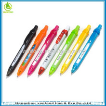 Promotional plastic scrolling message pen